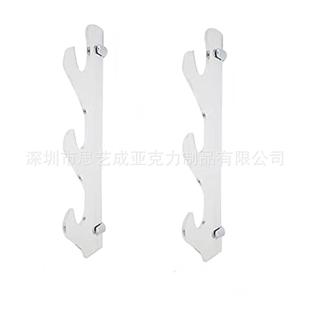 1对装中世纪刀架放三把角门士刀武士刀剑架壁挂式十字军刀剑架