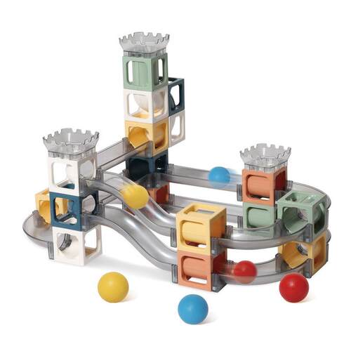 磁力轨道儿童积木早教磁力片拼装滚球管道玩具儿童早教拼装玩具