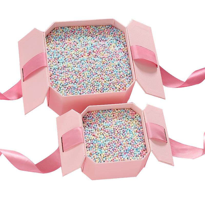 网红款流星球礼品盒填充物马卡龙彩色泡沫球史莱姆颗粒1kg,节庆用品/礼品,装扮布置套餐,淘宝优惠券,粉丝福利购,淘宝优惠卷