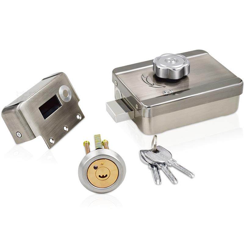 消防专用单双头电机锁带门磁反馈信号开锁断电上锁多功能型灵性锁,基础建材,入户门智能锁,淘宝优惠券,粉丝福利购,淘宝优惠卷