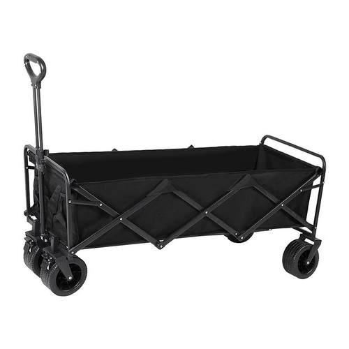 加长大容量一米三露营车夜市摆摊车折叠户外小推车野餐车拖车