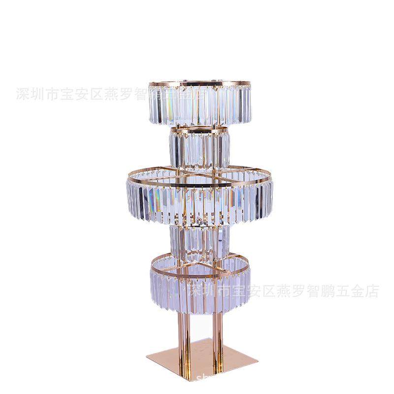 新款金色电镀路引婚庆装饰用品五层叠罗汉花架落地花器摆件铁艺,节庆用品/礼品,装扮布置套餐,淘宝优惠券,粉丝福利购,淘宝优惠卷