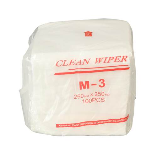 洁诺CL5100级工业洁净无尘白色折叠擦拭布（M-3）68751
