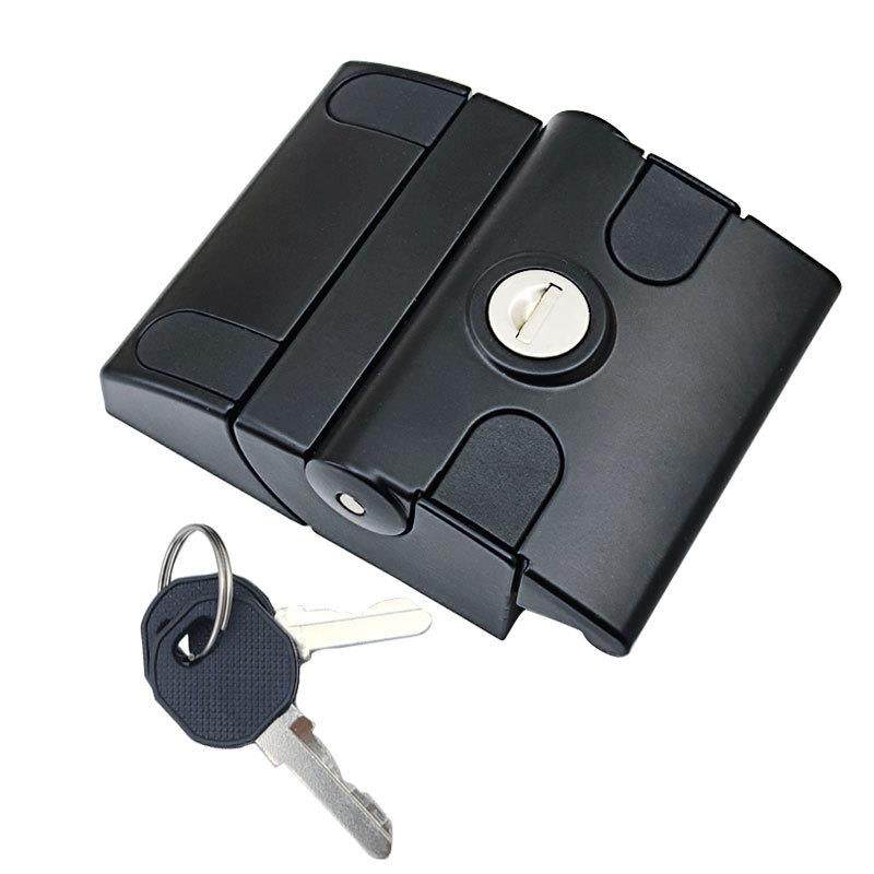 工业铝型材锁房车锁户外移动器材箱工具箱围栏栅栏锁BSS465-1