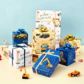 生日礼物包装 纸礼品纸男孩加大加厚ins卡通可爱礼盒纸大尺寸