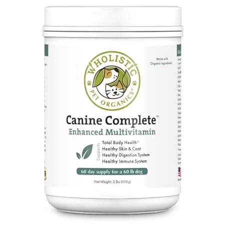 Wholistic Pet Organics Canine Complete: Multivitamin for