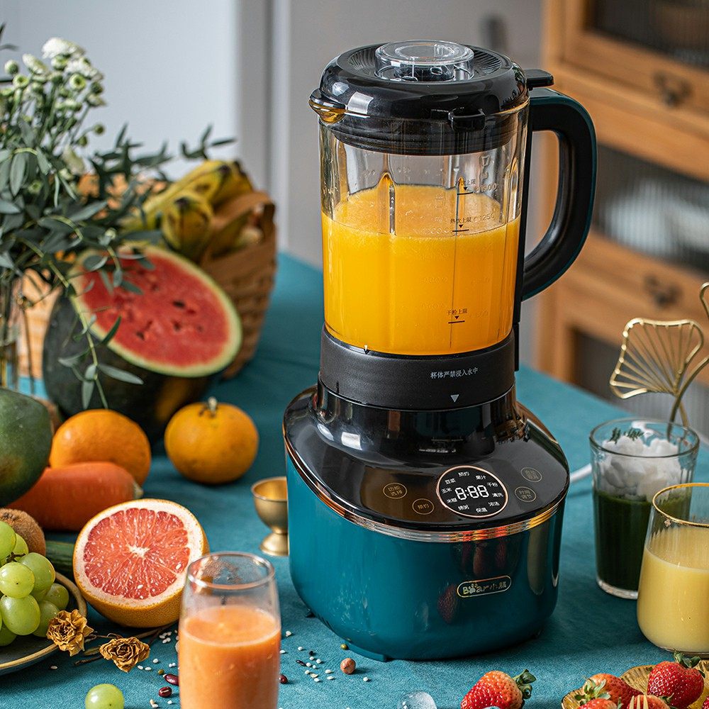 3小熊破壁机家用低音小型迷你加热全自动多功能豆浆机小容量料理机