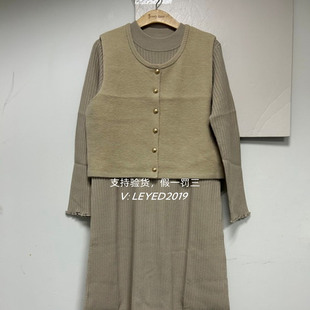 jessyline2024秋装杰茜莱杰西莱国内代购套装连衣裙434116249-839