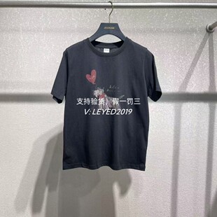 专柜JessyLine杰西莱2025夏季新款上衣T恤短袖524101651-269
