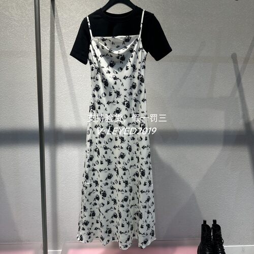 jsister正品代购专柜2024年夏装JS国内套装连衣裙S422116288-999