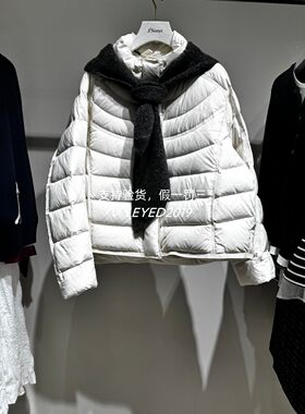 专柜jessyline杰西莱2025秋季新款羽绒服641108024-91-1690