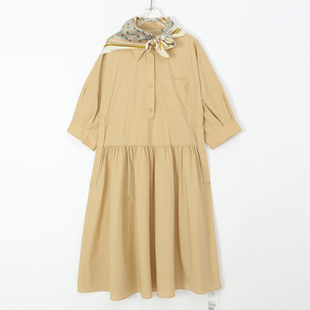 MixMax/ins特卖2024秋季国内专柜正品中袖连衣裙 1243260201-1869