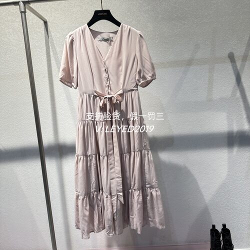 jsister专柜正品国内代购JS商场同款2024夏连衣裙S422111277-1090