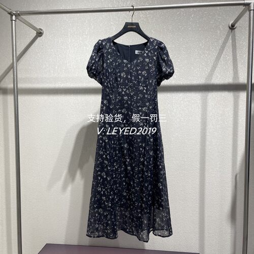 专柜正品Jessy·Line杰西莱2025夏季新款连衣裙长裙523211292-599