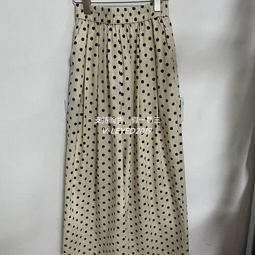 jessyline杰茜莱24夏宽松高腰波点休闲潮流显瘦420210744-429