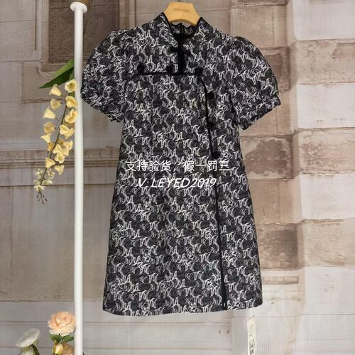 MixMax/ins特卖2024夏季国内专柜正品短袖连衣裙1242160947-1169