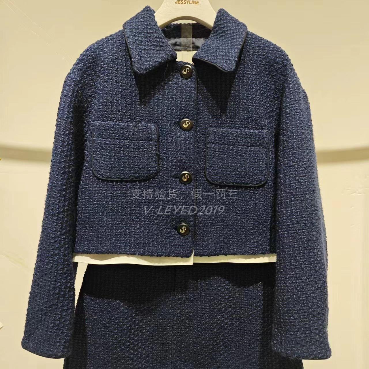 专柜正品杰茜莱Jessy·Line2023冬二件套套装裙341216291-1690