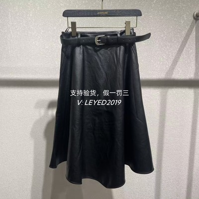 2025冬款杰茜莱/JESSYLINE专柜正品中裙半身裙544212230-559