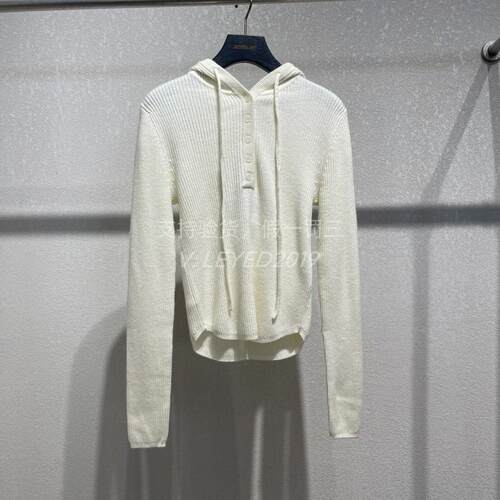 JESSYLINE/杰茜莱2024秋款专柜正品连帽针织衫433204216-569