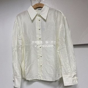 jsister 2024秋款专柜正品新款衬衫上衣女S433202143-969