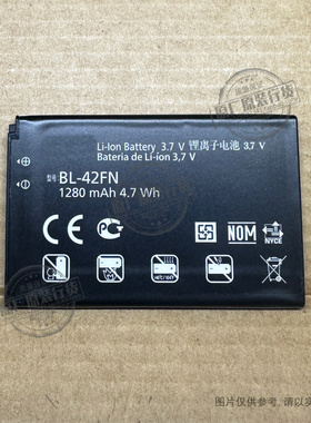适用 LG Optimus Me/P350电池P355 CHAT/C550 C555 P610s BL-42FN
