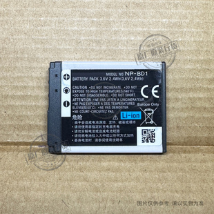 VK 适用于 索尼DSC T2 T70 T75 T77 T90 T200数码相机电池NP-BD1