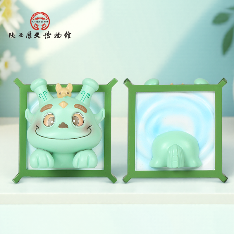 陕历博文创觥仔穿越时空冰箱贴