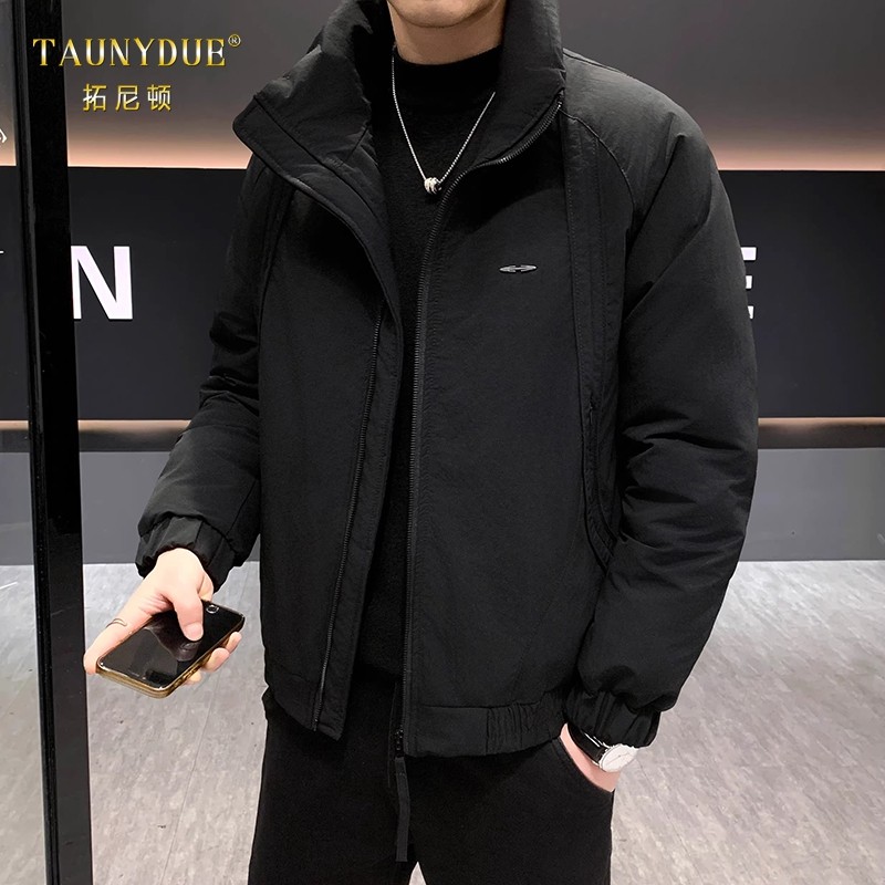 2026早春新款工装立领夹克男士秋冬季保暖潮流时尚百搭棉服外套,男装,夹克,淘宝优惠券,粉丝福利购,淘宝优惠卷