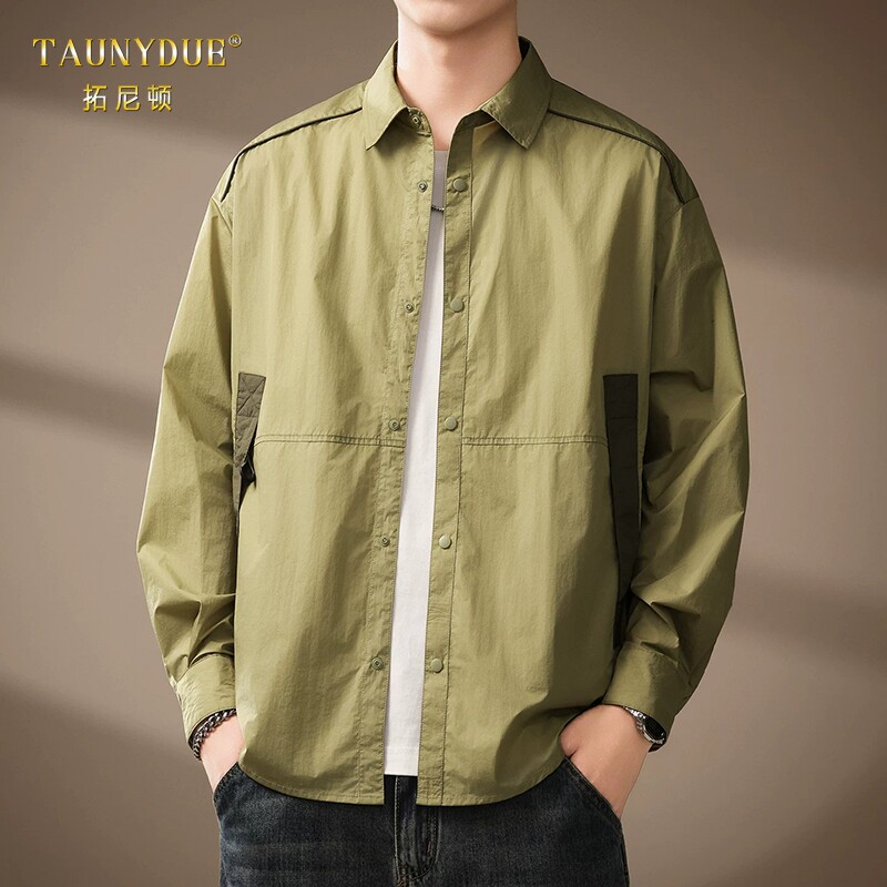 TAUNYDUE高端男士户外速干防晒服