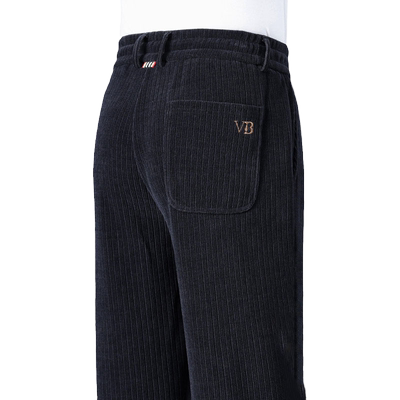 宽松束脚加绒加厚运动裤休闲裤男