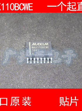 MAX110 MAX110BCWE 贴片SOP-16 进口原装 现货 MAXIM