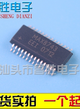 【昌胜电子】MAX8743EEI MAX8743 两面脚 可直拍