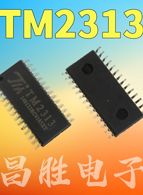 【昌胜电子】全新原装 TM2313 数字控制音频处理芯片 贴片SOP-28