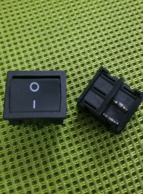 2脚2档翘板电源方形船型开关6A/12A 250VAC 10A/20A 125VAC 24*21