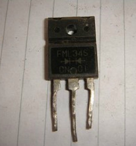 【昌胜电子】原装拆机 FML34S 大功率快恢复三极管