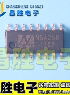 【昌胜电子】全新原装 NS4250 第二代超长续航2X3W智能音频功放