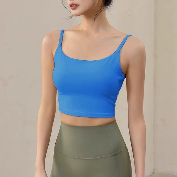 防震瑜伽背心吊带高级感