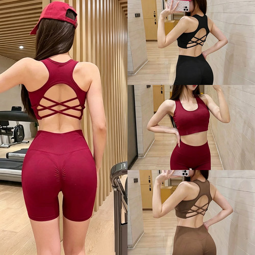 背心女紧身吸汗聚拢吸汗高腰