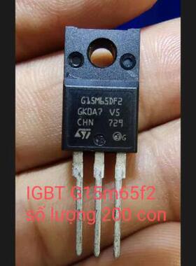 G15M65F2 进口全新TO220F  原装进口G15M65DF2