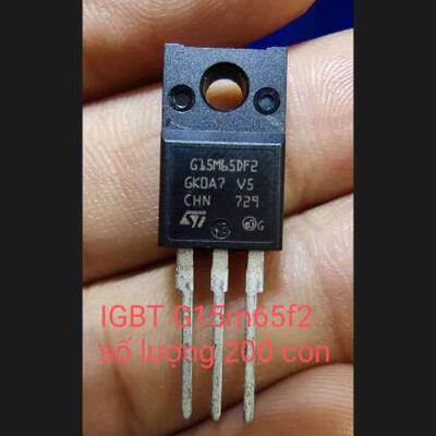 G15M65F2 进口全新TO220F  原装进口G15M65DF2