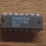 直拍全新GD75188  75188 双列直插DIP GS 全新 GD75188
