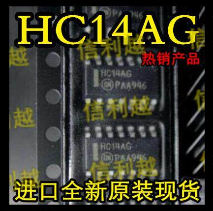 74HC14D 进口原装芯片SOP3.9封装全新现货直拍 HC14