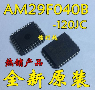 AM29F040B-120JC AM29F040B-120 AM29F040B贴片PLCC全新AMD