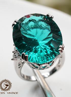 帕拉伊巴霓虹灯电气石戒指