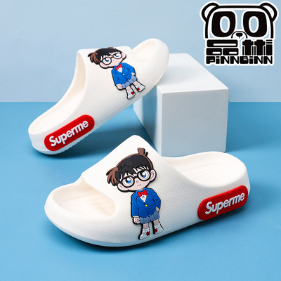 柯南系列小孩亲子凉拖鞋家居四季