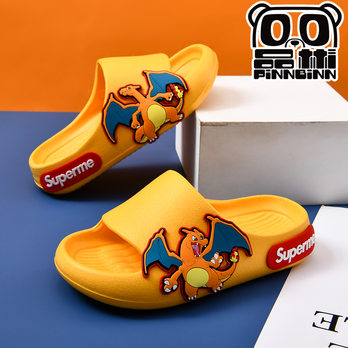 2025宝可梦新款男女童室内凉拖