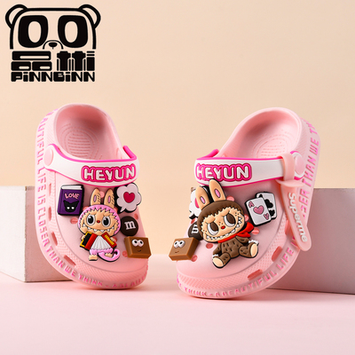 2025拉布布拖鞋女宝夏季新款包头