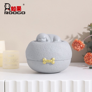 毛孩子沉睡爱宠物骨灰盒宠物用品猫咪狗狗骨灰盒动物纪念用品盒