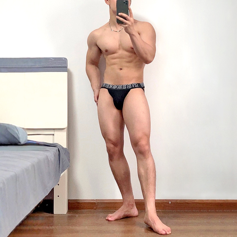 男士双丁内裤春夏低腰性感提臀裤