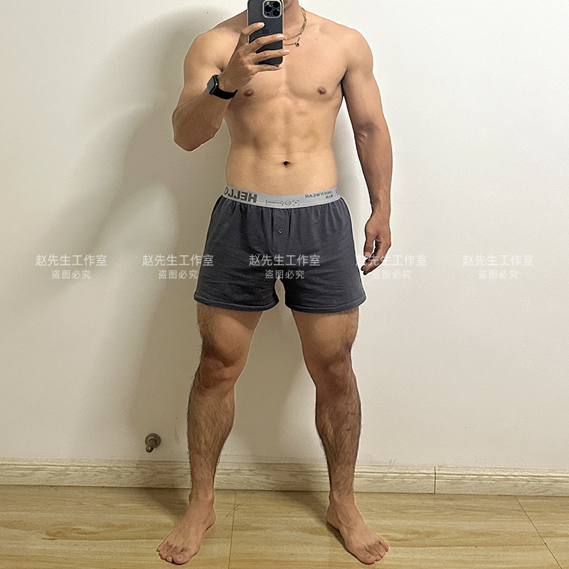 男士纯棉内裤宽松舒适薄款透气